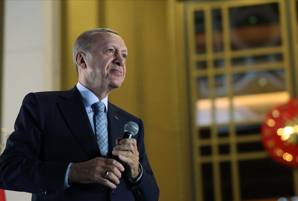  Turkey's Erdogan Takes Oath Of Office For 3Rd Term As President 