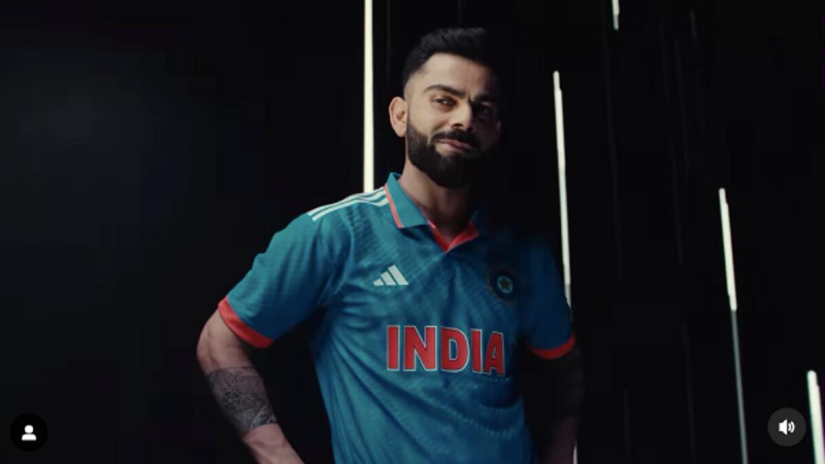 Look: How Virat Kohli Looks In All-New Team India Jersey