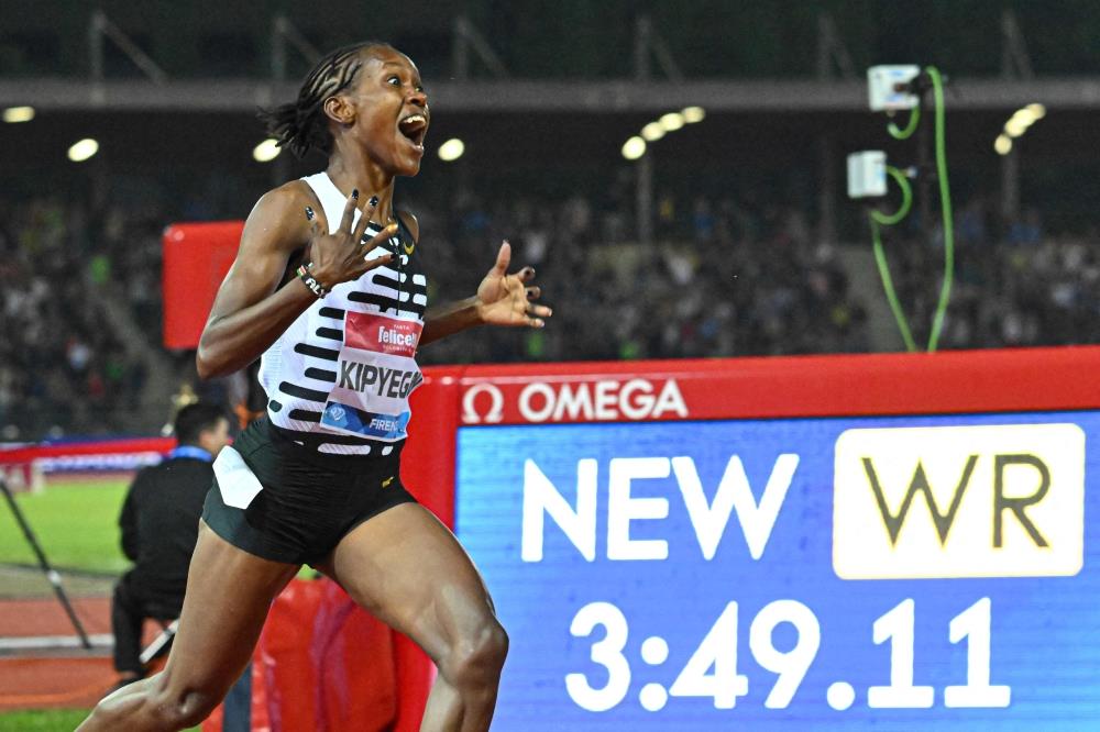 World Record-Setter Kipyegon Warns Of More To Come