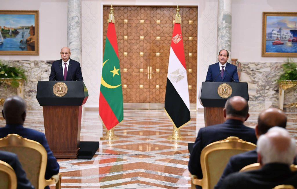 GERD, Sudan, And Libya Crises Top Al-Sisi And Mauritanian Counterpart Talks