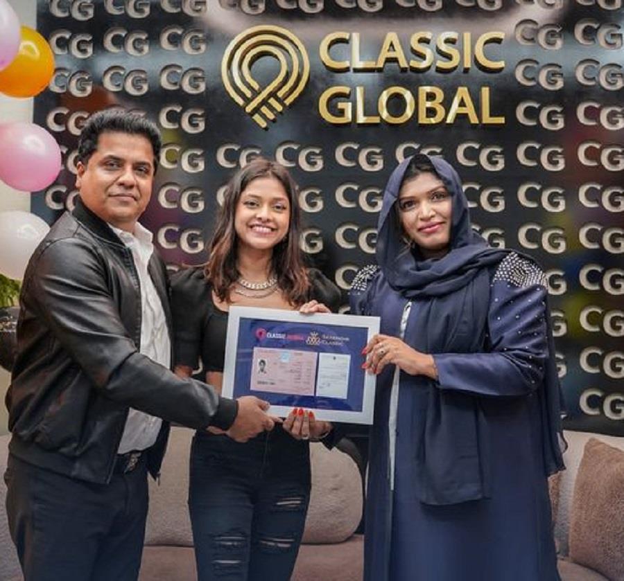 Yohani Granted Golden Visa In Dubai