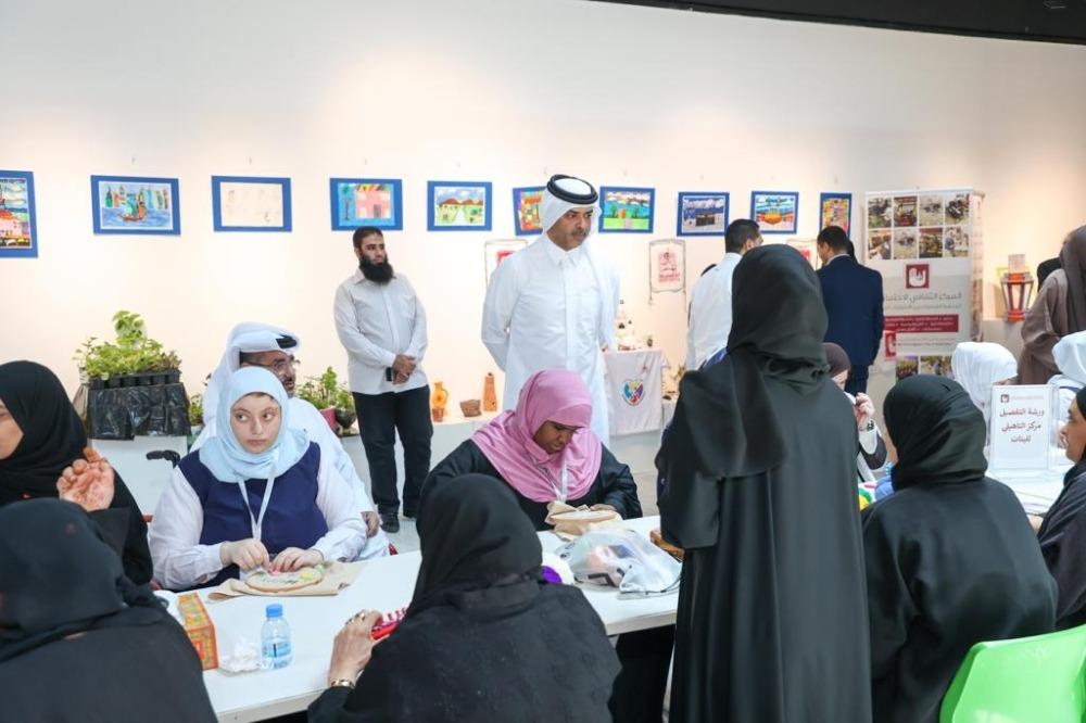 Katara Hosts Exhibit For Creative Persons With Special Needs