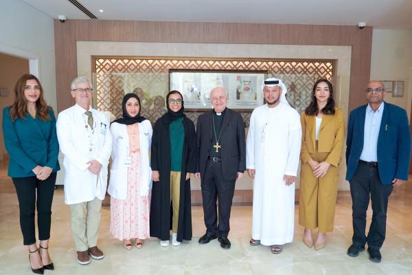 Abu Dhabi Stem Cells Centre Hosts President Of Vatican's Pontifical Academy For Life