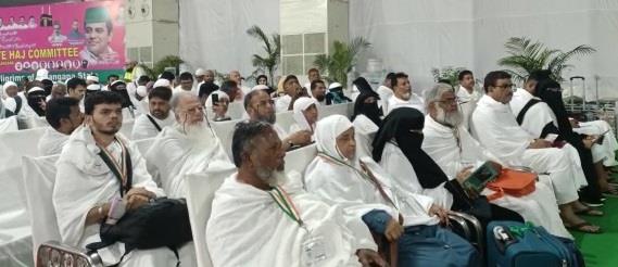  First Batch Of Haj Pilgrims Depart From Hyderabad 