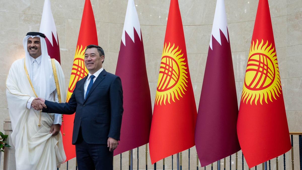 Amir Emphasizes Mutual Interest In Developing Qatari-Kyrgyz Relations