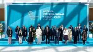 Amir Participates In Astana International Forum