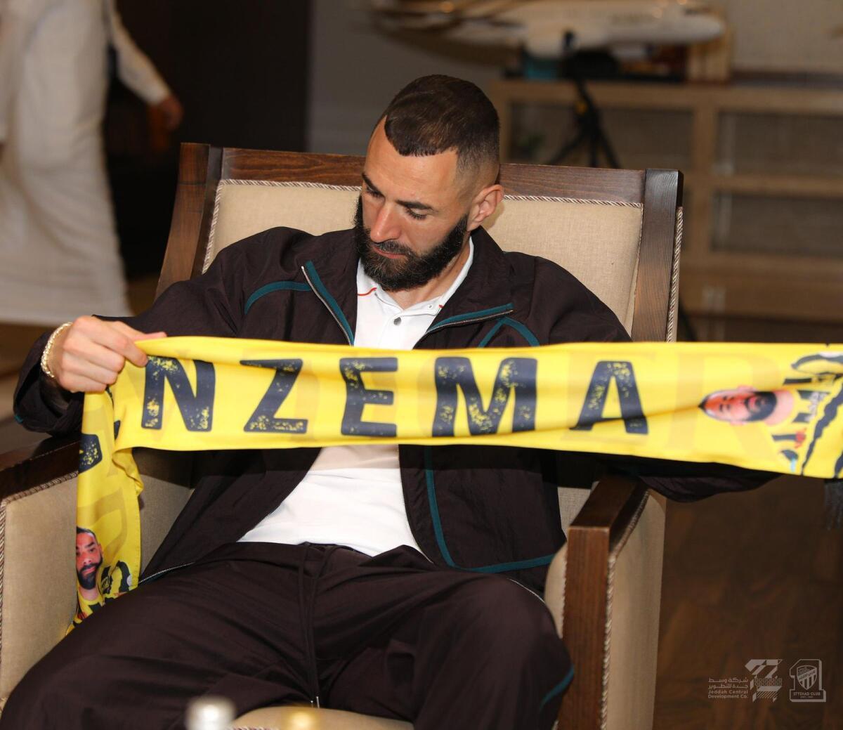 Watch: Karim Benzema Meets His Fans In Saudi Arabia