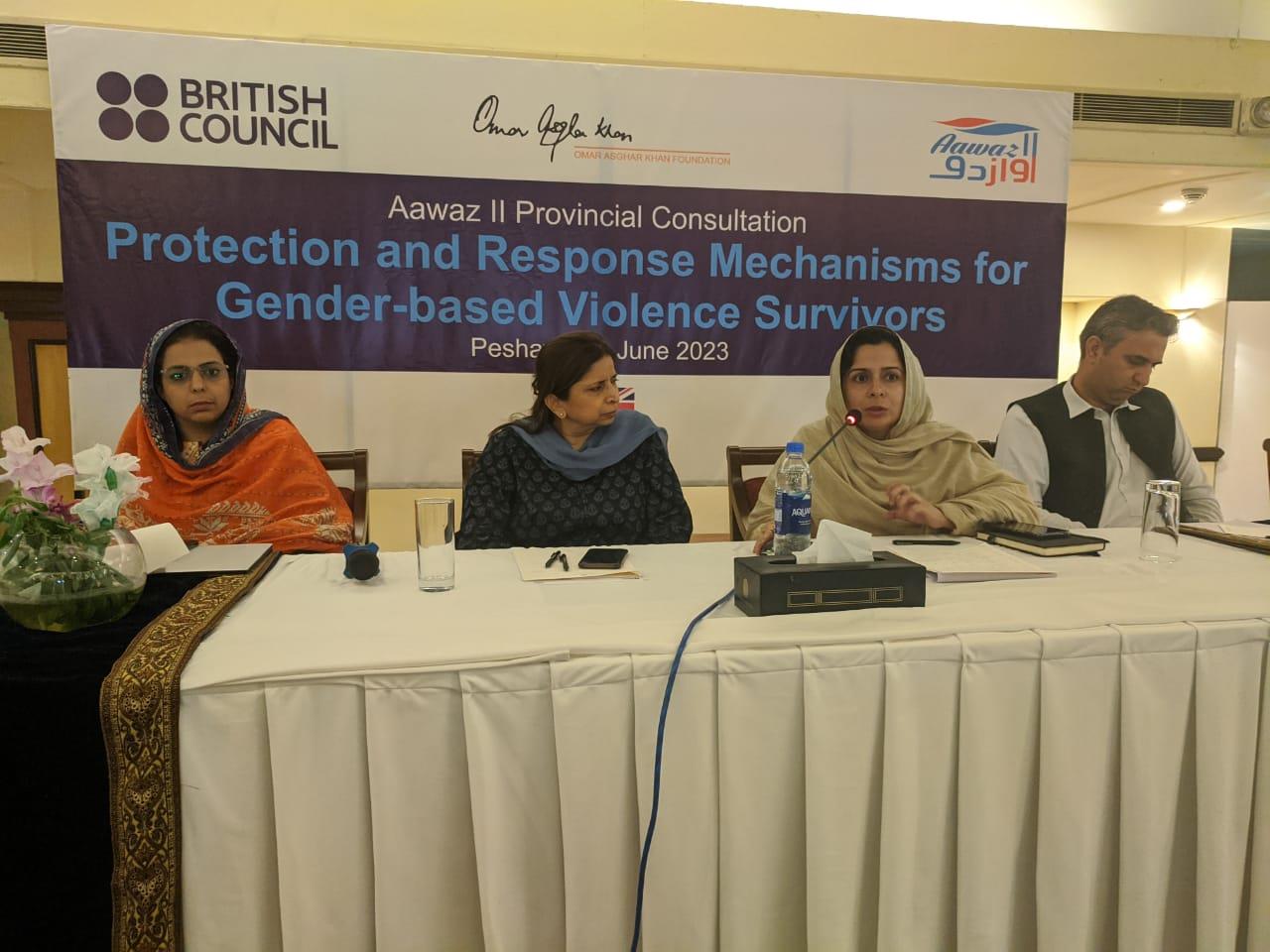 Aawaz II Program And KP Govt Collaborate To Enhance Services For Gender-Based Violence Survivors