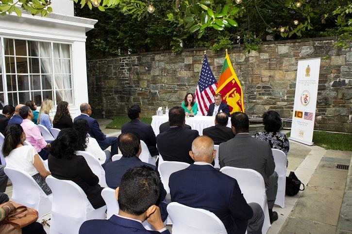 US Envoy Meets Washington Based Sri Lankan Diaspora