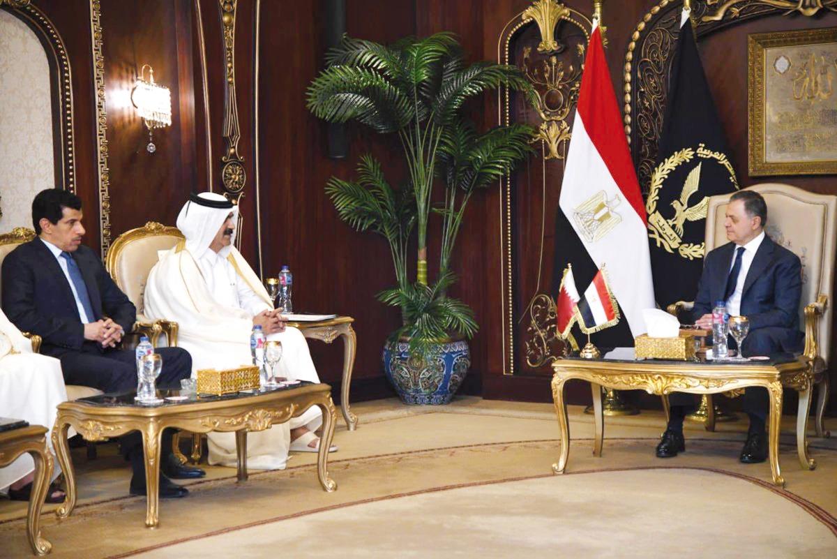 Minister Of Interior Sends Written Message To Egyptian Counterpart