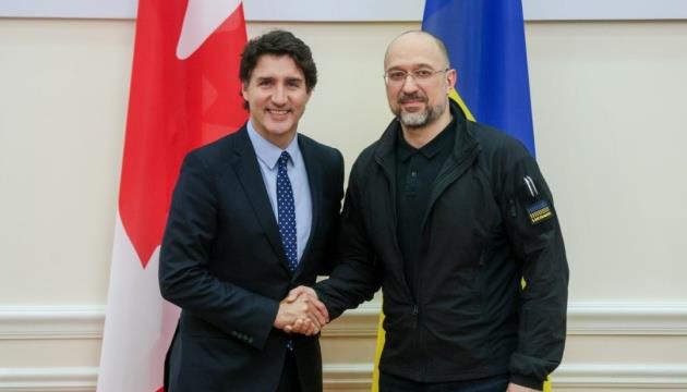 Shmyhal, Trudeau Talk Canada's Participation In Ukraine Recovery