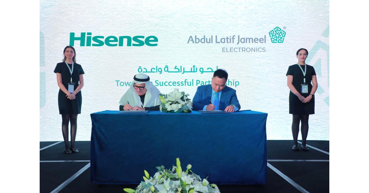 Hisense Expands In The Kingdom Signs Abdul Latif Jameel Electronics As An Official AC Distributor - Vimarsana News