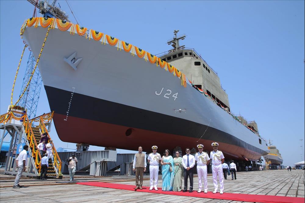 Fourth Warship Of Indian Navy 'Sanshodhak' Launched - Vimarsana News