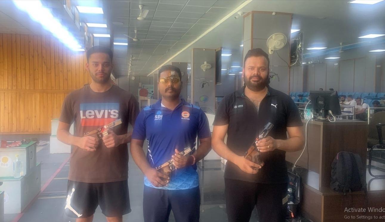 Bhavesh Shekhawat Wins 25M Rapid Fire Pistol In Kumar Surendra Singh Memorial - Vimarsana News