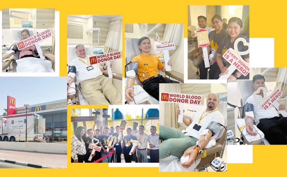 Mcdonald's Qatar Holds Blood Donation Drive - Vimarsana News