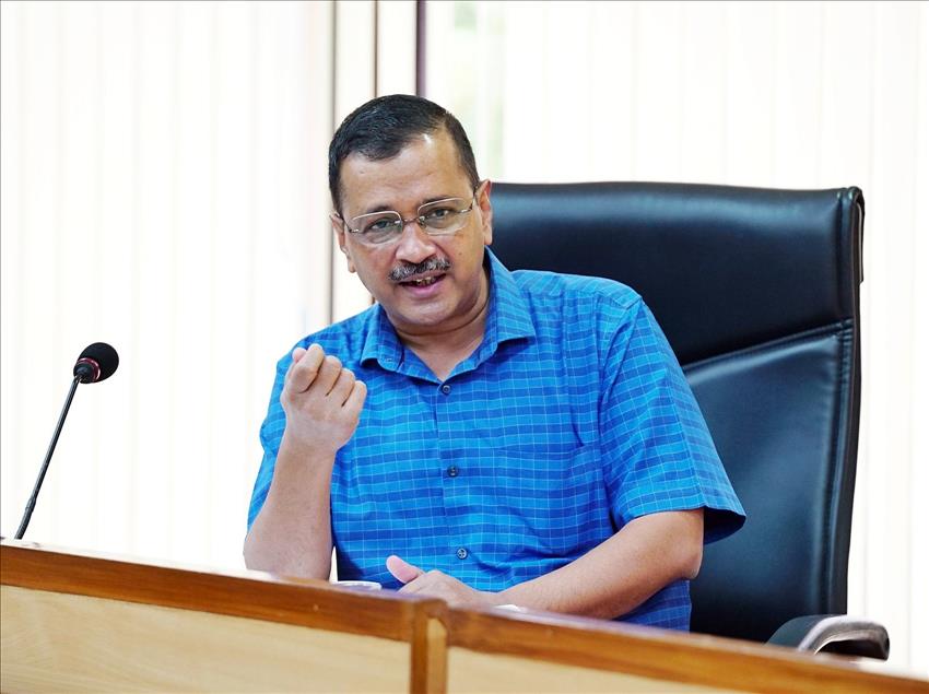 Kejriwal Writes To L-G Over Delhi Law & Order Situation - Vimarsana News
