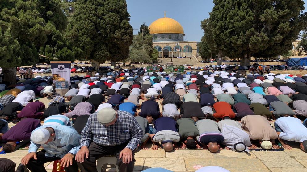 50,000 Perform Friday Prayers In Al-Aqsa Mosque