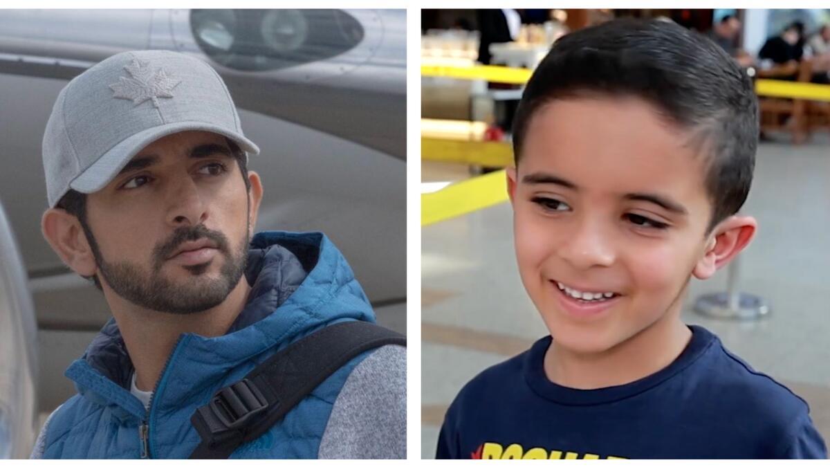 Video: Sheikh Hamdan Invites Little Boy From Adorable Viral Video To ...