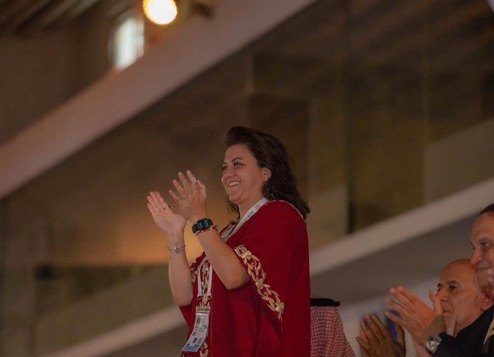 حضرت الأميرة آية بنت فيصل حفل افتتاح دورة الألعاب العربية
