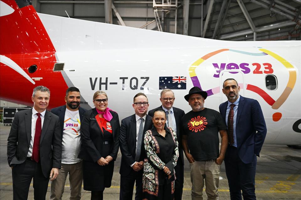 Qantas Throws Weight Behind Voice With Travel For 'Yes' Campaigners