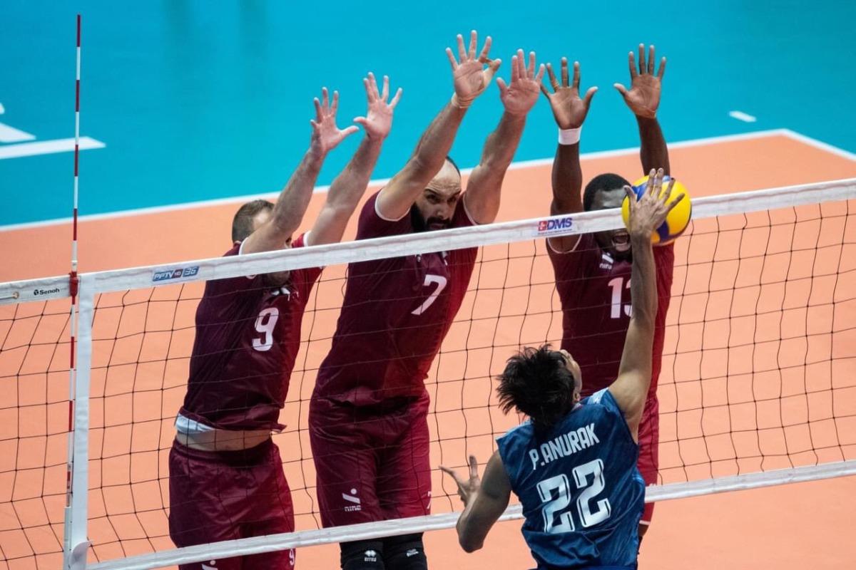 Qatar proceeds to next round of Asian Men's Volleyball  Championship 2023