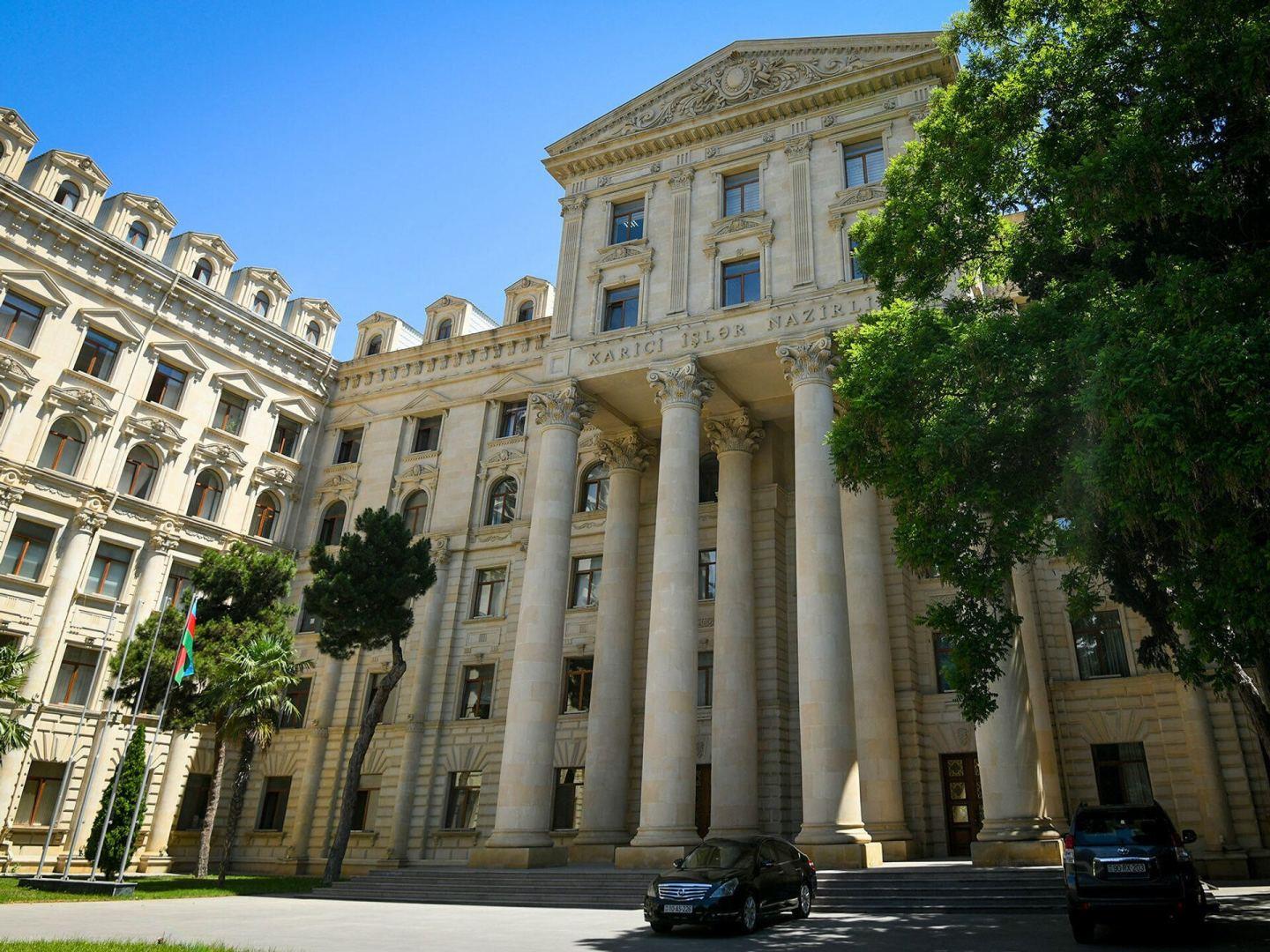 Azerbaijani Mfa Responds To Armenian Pm's Claims