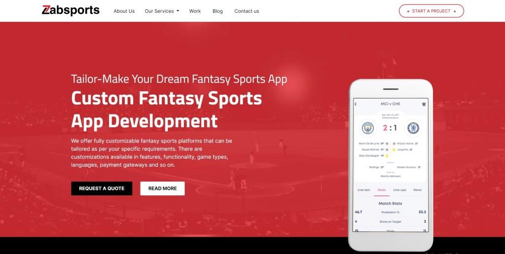 Zabsports : Fantasy Sports App & Software Development Company