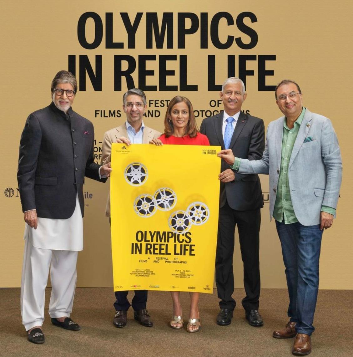 Amitabh Bachchan Unveils Poster Of 'Olympics In Reel Life': 'Captures Spirit Of Indians At The Games'