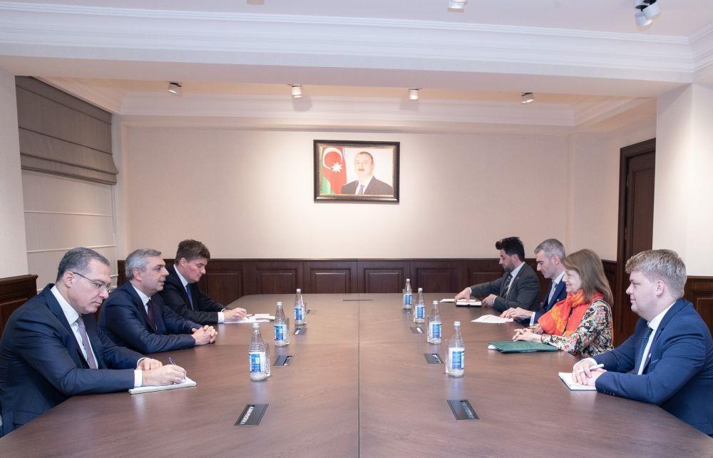 Head Of Presidential Administration Meets UK Prime Minister's Trade Envoy To Azerbaijan