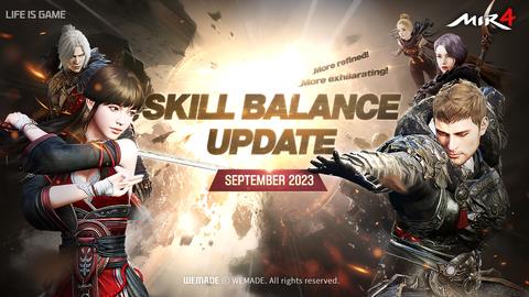 Wemade Applies Extensive Skill Balance Update For MIR4