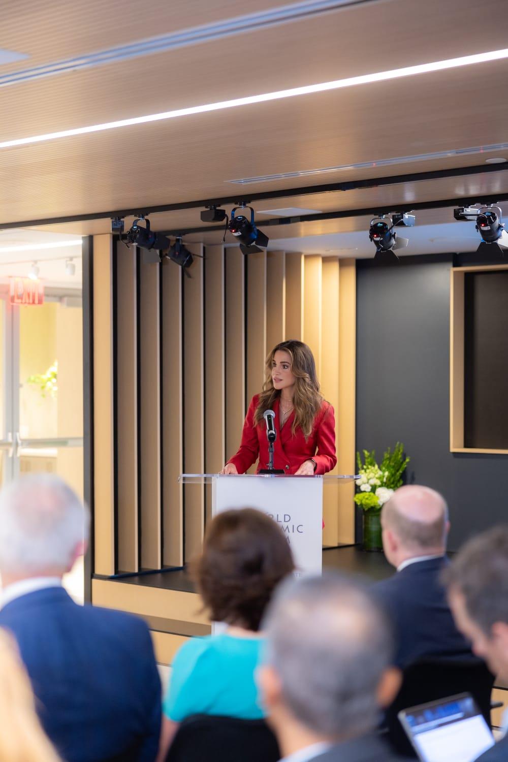 Queen Rania Named Global Co-Chair Of World Economic Forum's GAEA Initiative