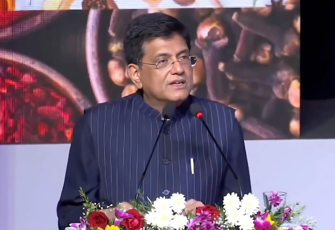 Union Minister Goyal Urges Spices Industry To Aim USD 10 Bn Exports By 2030