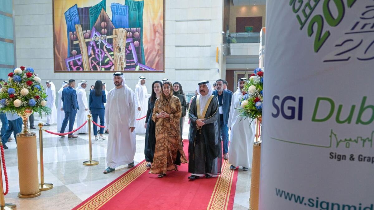 Mona Al Marri Opens Region's Largest Sign And Graphic Imaging Expo In Dubai