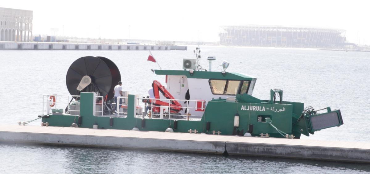 Marine Vessels To Clean Oil Spill And Maintain Navigational Aids Launched At Doha Port