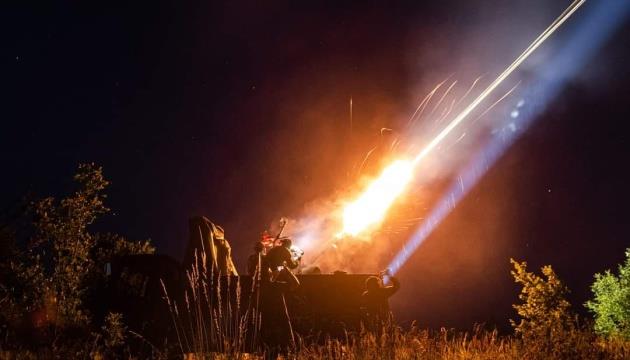 Air Force Commander Shows Ukraine's Air Defense Units Shooting Down Russian Missiles