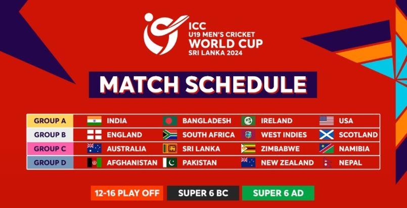 Sri Lanka's Cricket World Cup 2023 fixtures