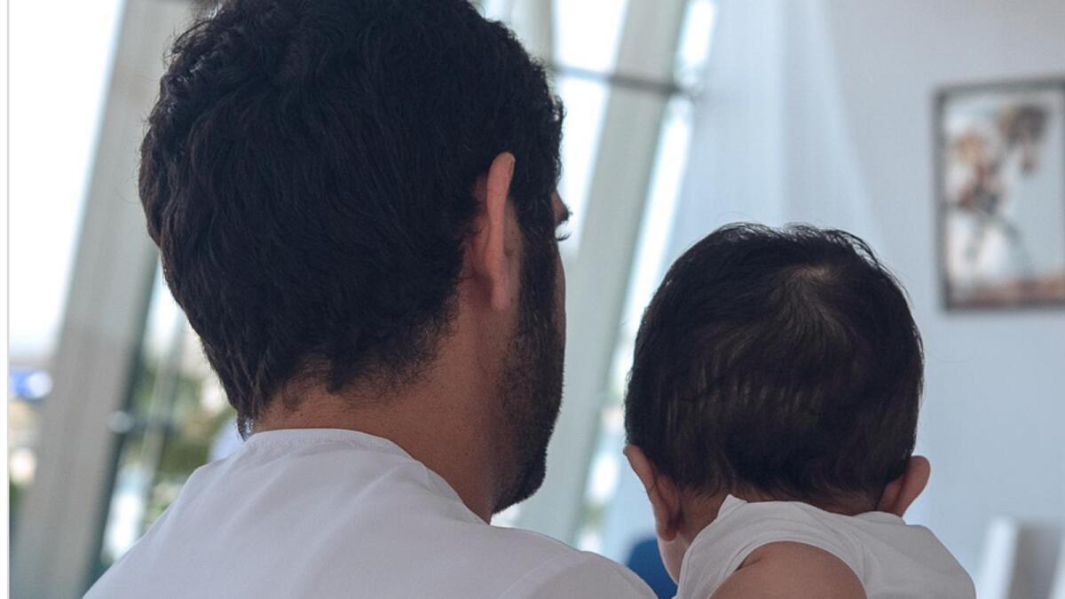 Look: Sheikh Hamdan Shares Adorable New Photo Of Baby Mohammed