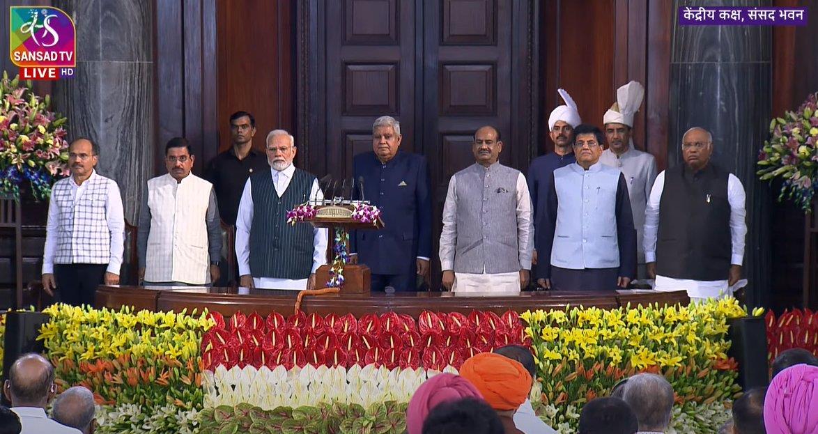 'First And Historic Session': PM Modi Addresses Lok Sabha In New Parliament Building