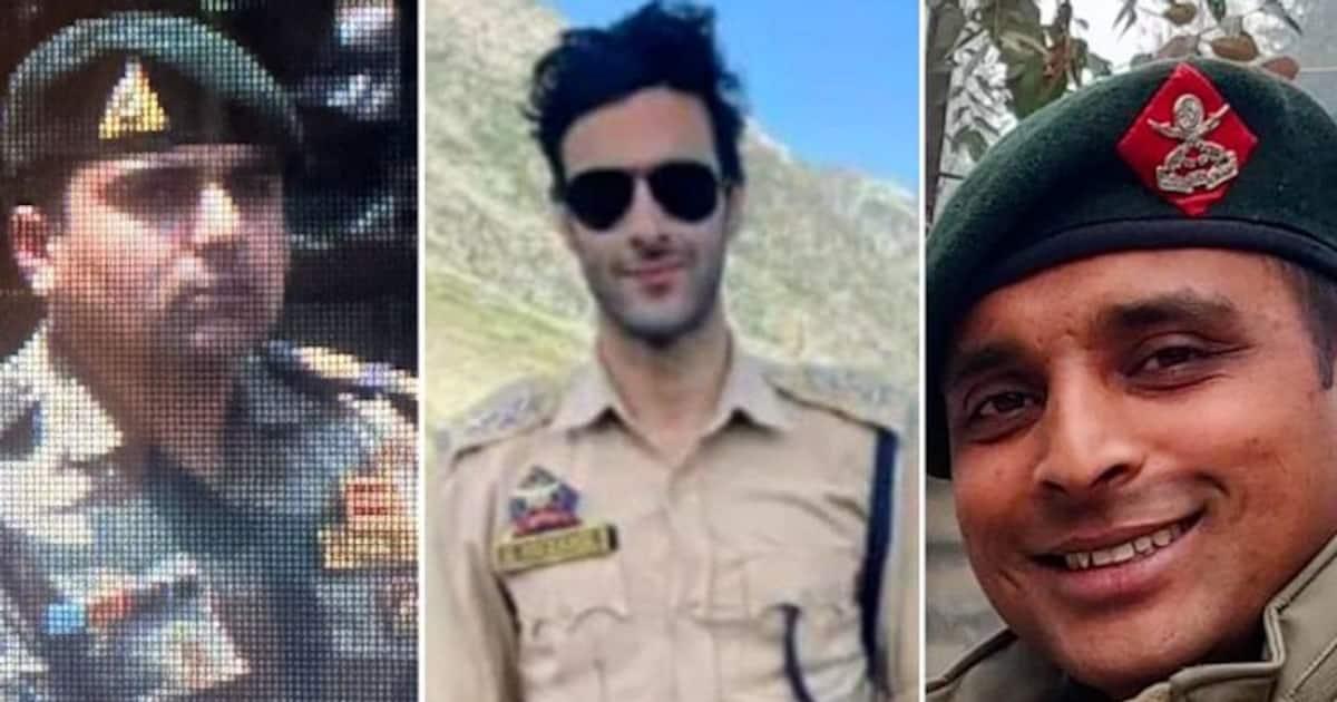 The Last Salute: India Mourns Death Of 2 Army Officers And J&K DSP In ...