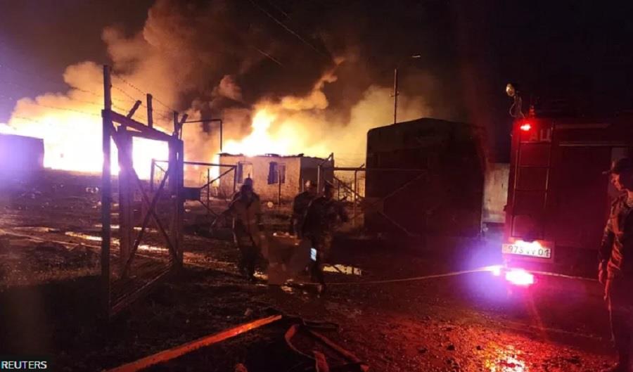 Explosion At Azerbaijan Fuel Depot Kills 20