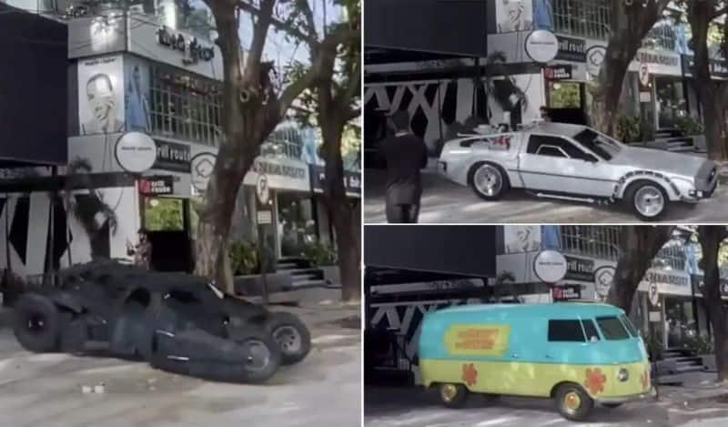 Batmobile And More: Surprise Parade Of Iconic Hollywood Vehicles In Bengaluru Goes Viral - WATCH