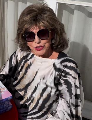 Joan Collins Says She Does Not Use Facial Procedures Due To Being Needle-Phobic
