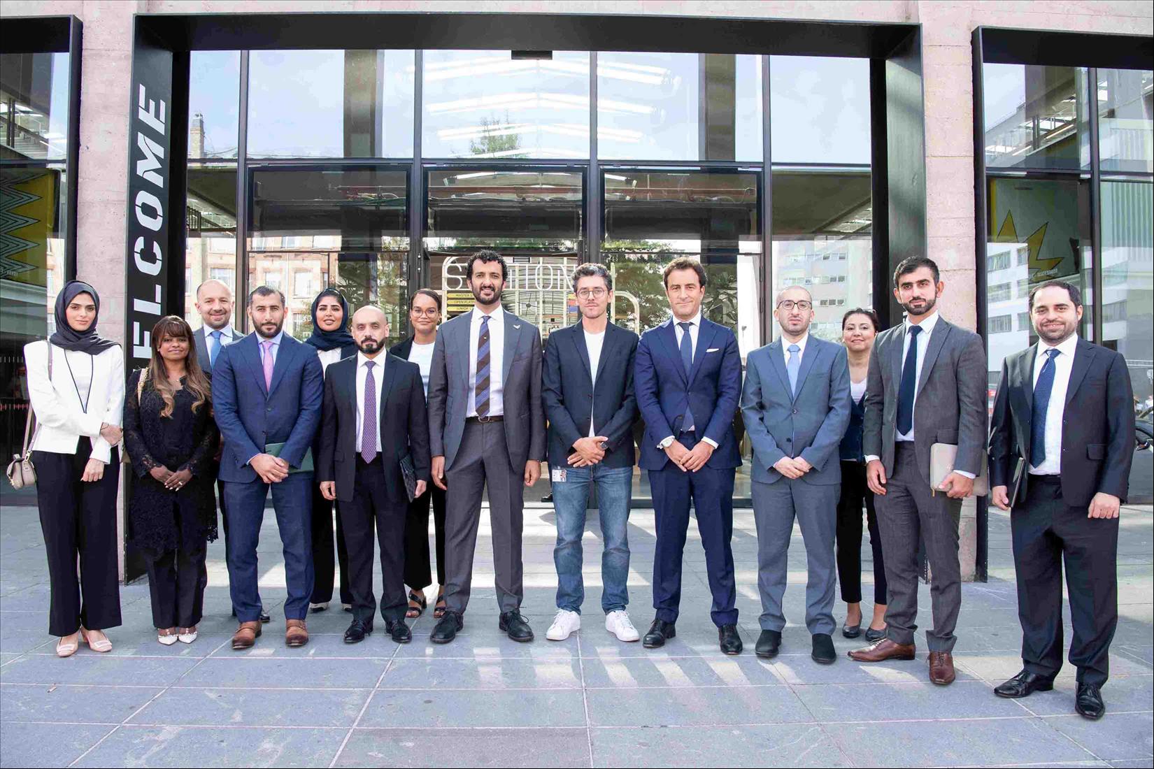 Minister Of Economy Visits 'Station F' Startup Incubator, Airbus Innovation Center & First Abu Dhabi Bank In France