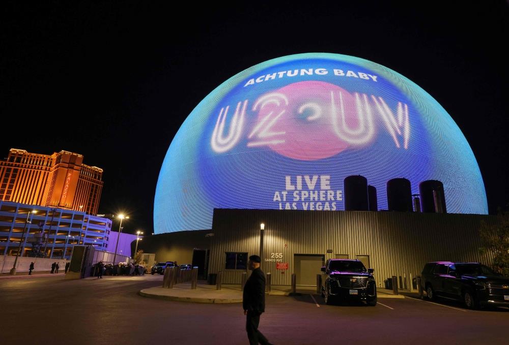 U2 Concert Uses Stunning Visuals To Open Massive Sphere Venue In Las Vegas