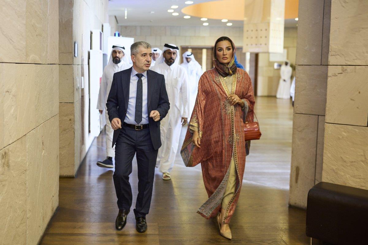 Sheikha Moza Attends Launch Of Global Institute For Strategic Research