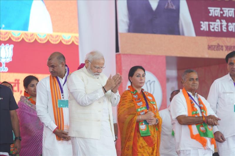 PM Modi Launches Slew Of Developmental Projects In Poll-Bound Rajasthan