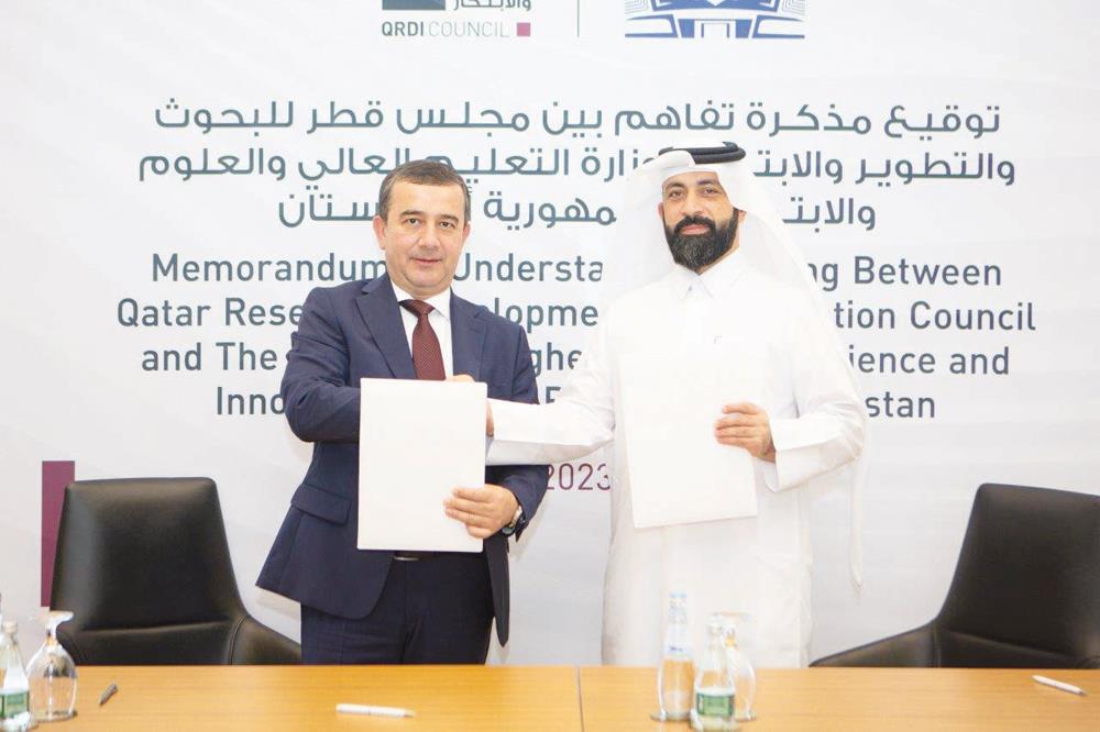 QRDI Council Signs Mou With Higher Education Ministry Of Uzbekistan