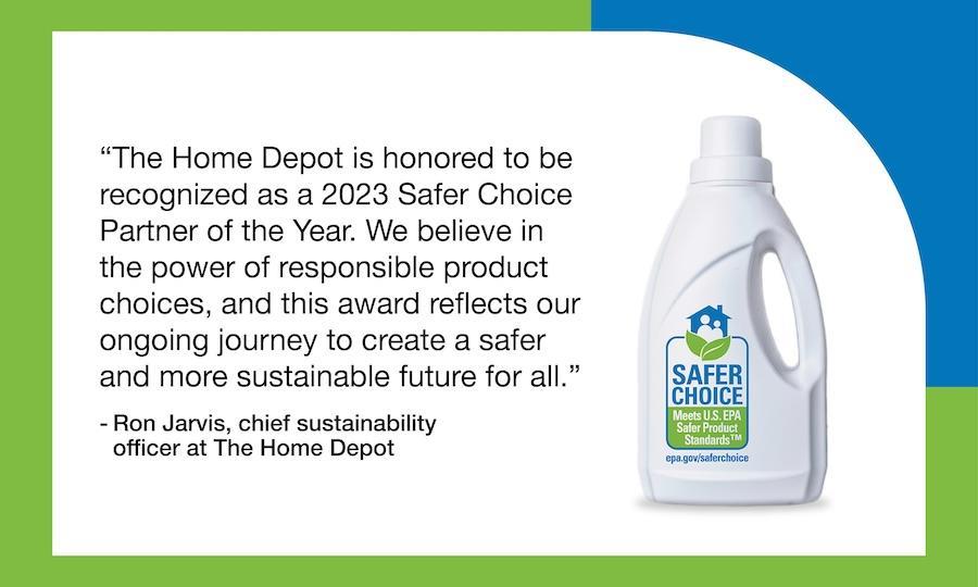The Home Depot Wins 2023 Safer Choice Partner Of The Year