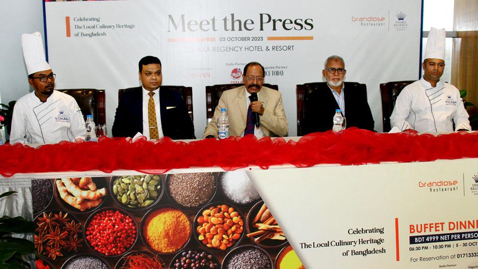 Dhaka Regency Celebrates Country's Local Culinary Heritage