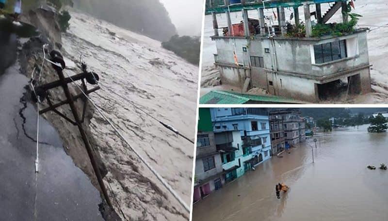 Sikkim Flash Floods: Three Dead, Seven Rescued In Singtam After Cloudburst